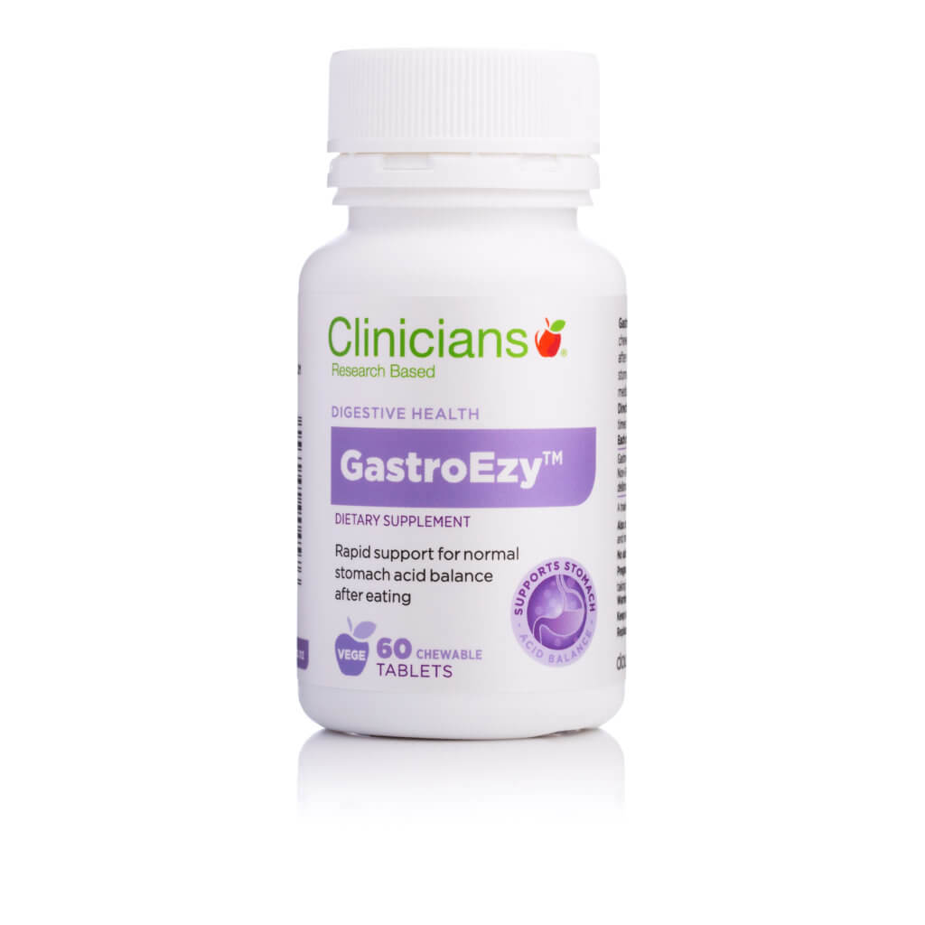 Clinicians Gastroezy Chewable 60 Tabs