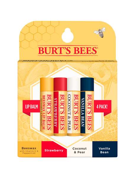 BURTS Bees Lip Balm 4pk