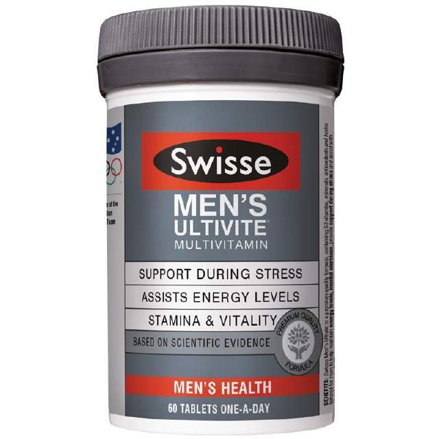 SWISSE Mens Ultivite 30 Tab