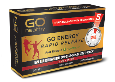 Go Healthy Energy Rapid Release 30 Vege Caps