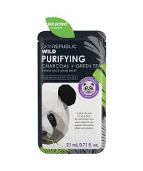 Skin Republic Purifying Charcoal + Green Tea Panda Mask