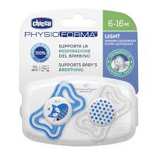 CHICCO Soother 6-16m Boy 2pk