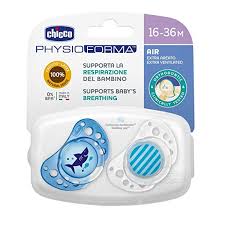 CHICCO Soother 16-32m Boy 2pk