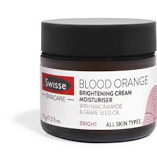 SWISSE Blood Orange Brightening Cream Moisturiser 50ml