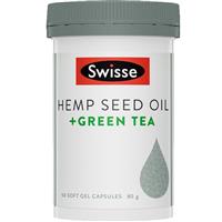 SWISSE Hemp Seed Oil +Green Tea 60