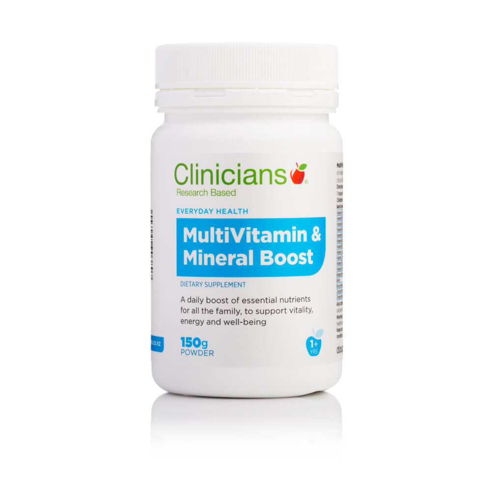 Clinicians Vitamin & Mineral Boost 150g Powder