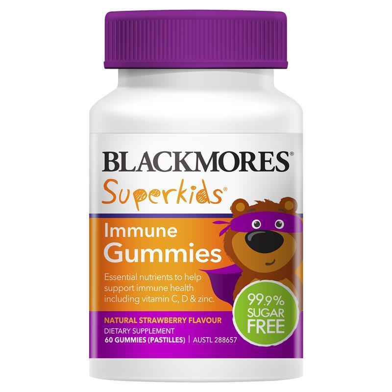 Blackmores Superkids Immune Gummies 60s