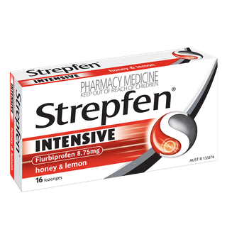 STREPFEN Orange Sugar Free 16 Lozenges