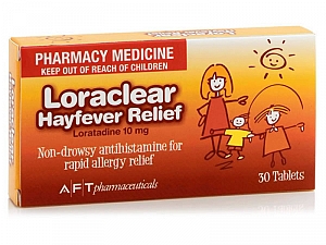 LORACLEAR Hayfever 10mg 30 tabs