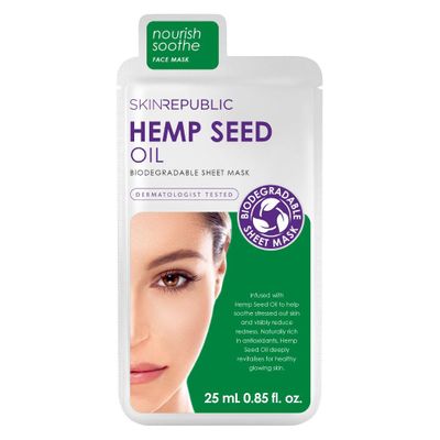 Skin Republic Hemp Seed Oil Face Mask 25ml