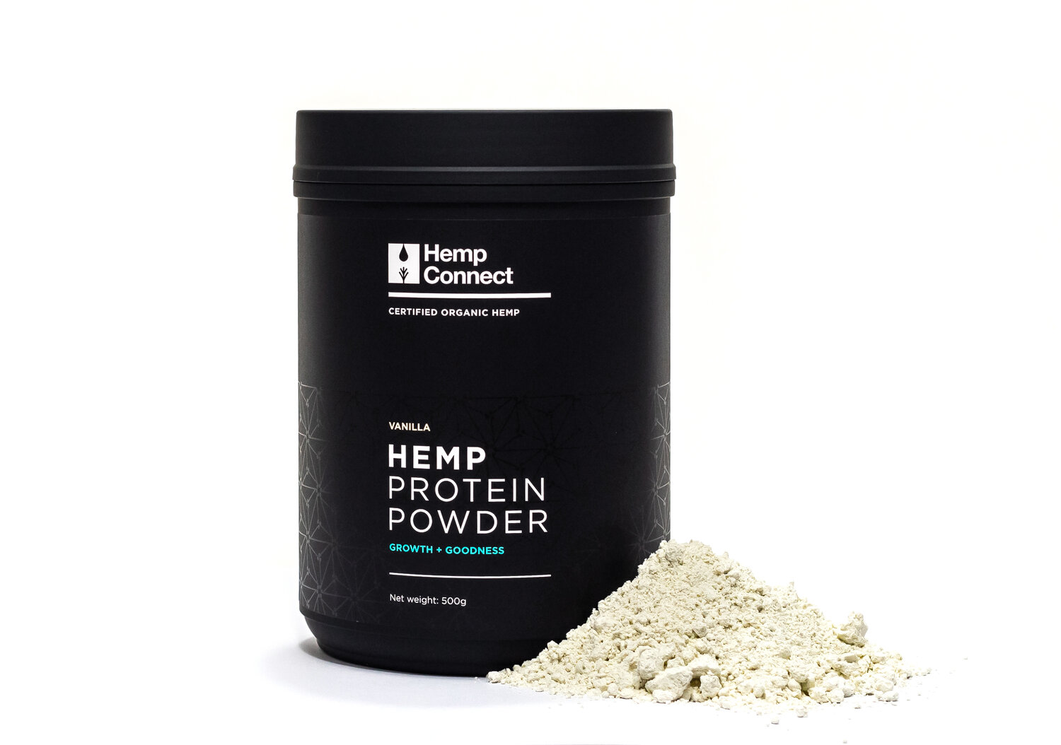 Hemp Connect Hemp Protein Powder Vanilla 500g