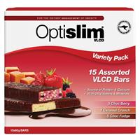 Optislim VLCD Assort. Bar 15 PK