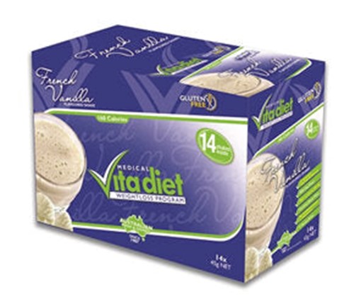 VITA DIET French Vanilla Shakes 14 x 46g sachets