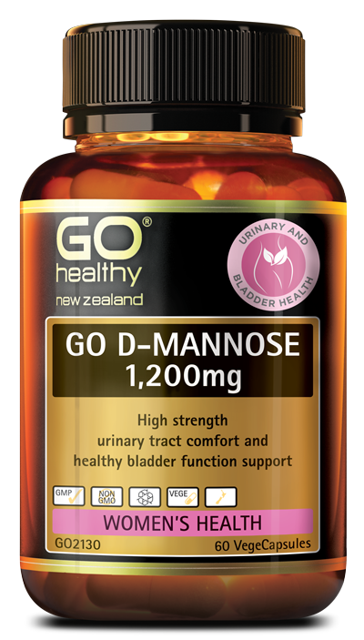 Go Healthy D-Mannose 1200mg 60vege Caps