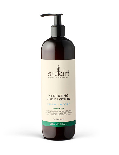 SUKIN Body Lotion Lime&Coconut 500ml