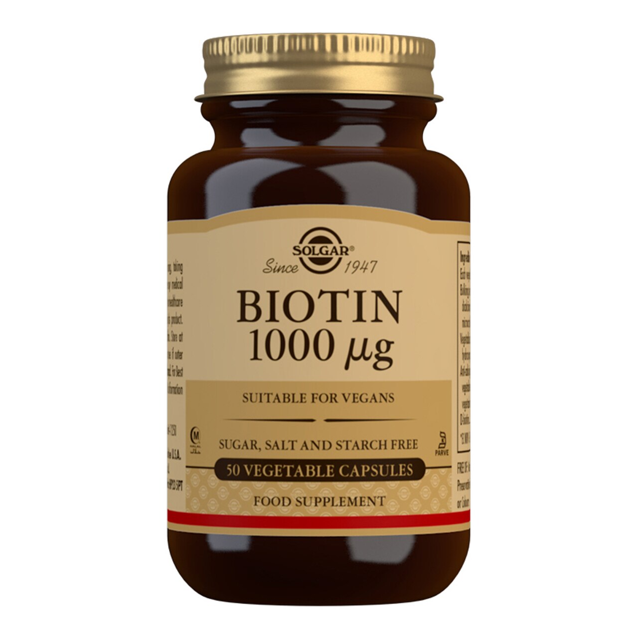 SOLGAR Biotin 1000mcg 50