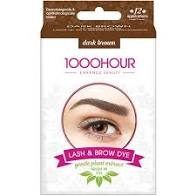 1000 Hr Lash & Brow Dye Dark Brown (Plant extract)