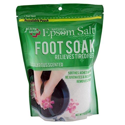 HealthSmart Epsom Salt Eucalyptus Foot Soak 454g