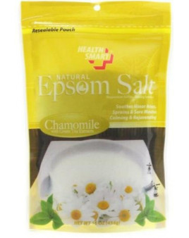 HealthSmart Epsom Salt Chamomile with Green Tea Extracts 454g