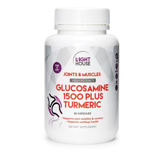 Light House GLUCOSAMINE 1500 +TUMERIC 120