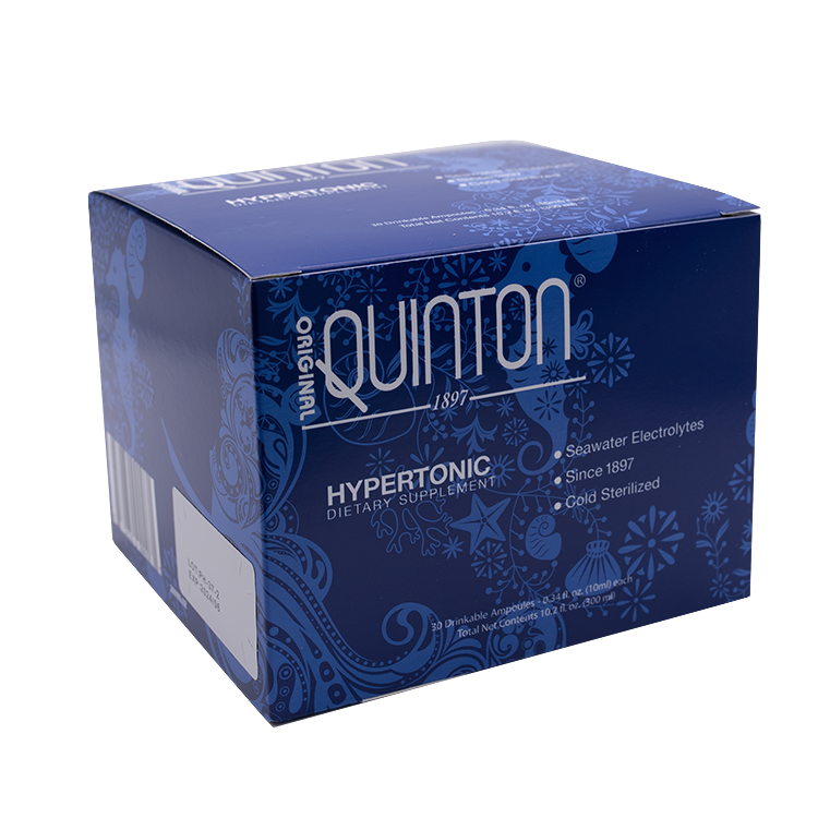 Original Quinton Hypertonic® 30 ampules of Marine Plasma
