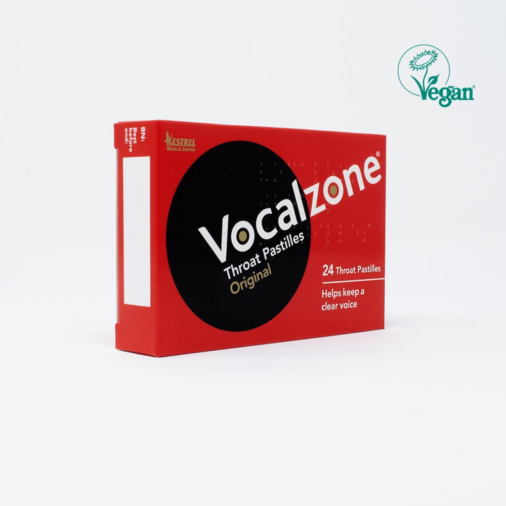 VOCALZONE Throat Pastilles 24pk