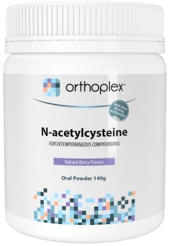 NAC  - N-acetylcysteine Berry 70g Orthoplex White 
