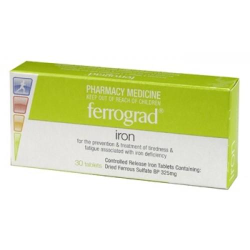 FERROGRAD 325mg tabs 30s