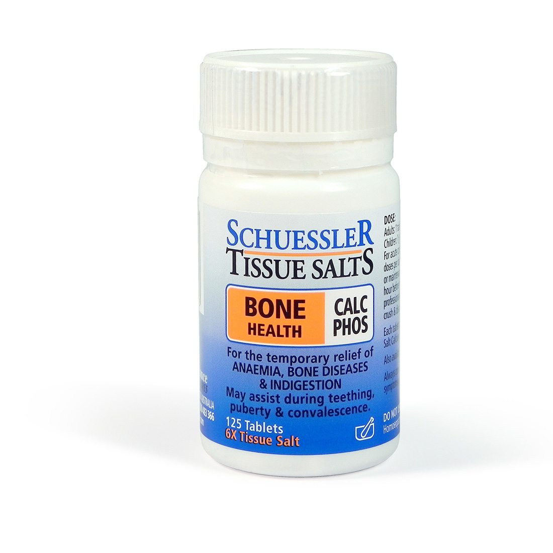 Dr Schuessler Tissue Salt Calc Sulph 6X T/Salt 125tab