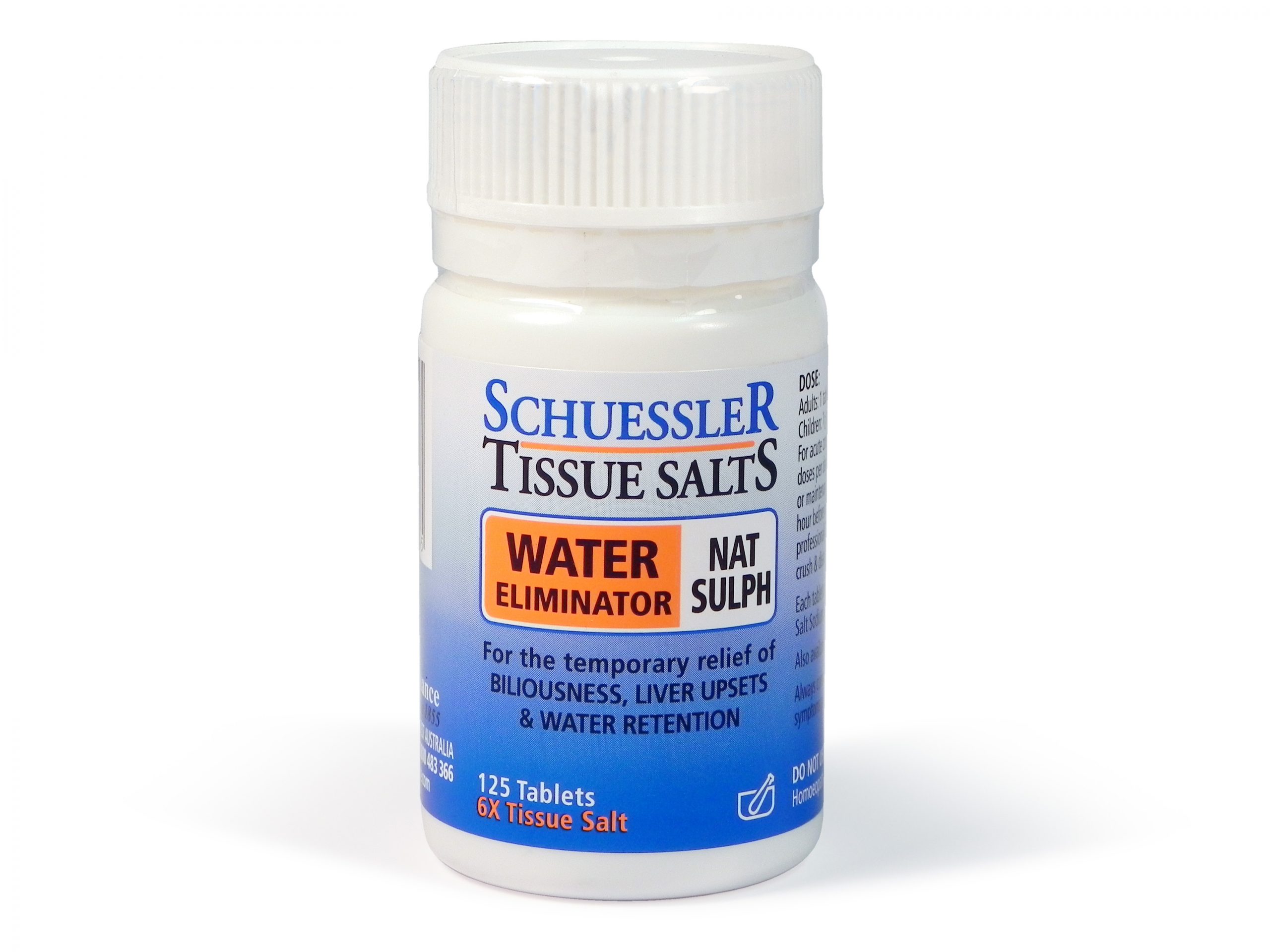 Dr Schuessler Tissue Salt Nat Sulph 6X T/Salt 125tab