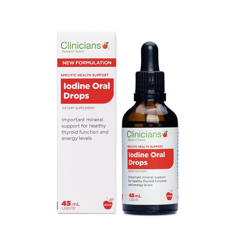 Clinicians Iodine Oral Solution 45ml