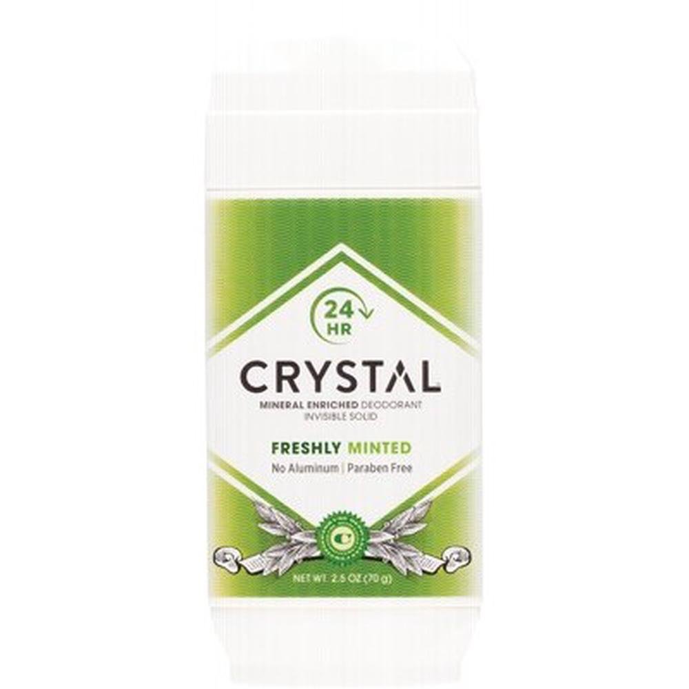 Crystal Invisible Solid Deoderant F/Minted 70g