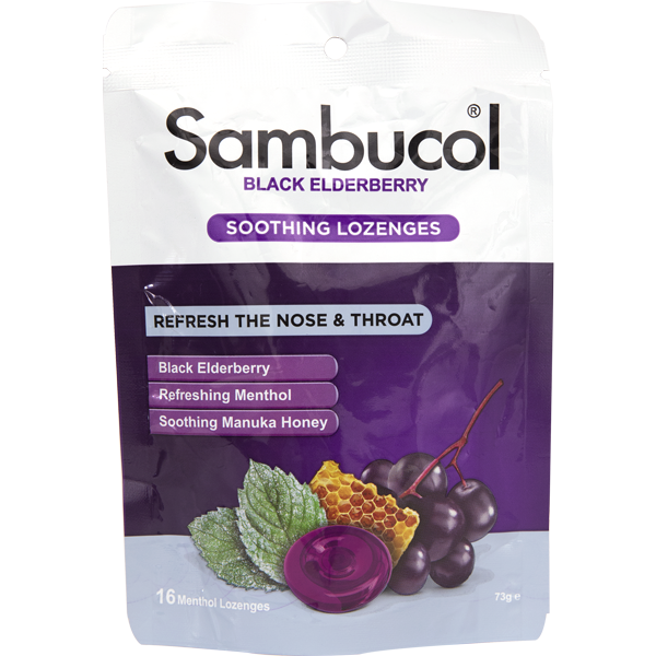 Sambucol Soothing Nose&Throat Loz16