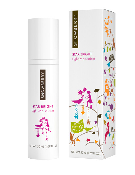 Snowberry Star Bright Light Moisturiser, 50ml
