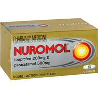 NUROMOL Tabs 72s