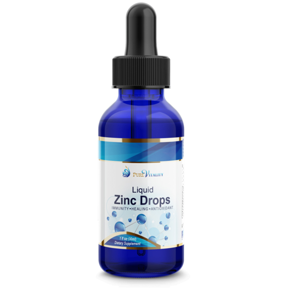 Pure Vitality Zinc Drops 30ml