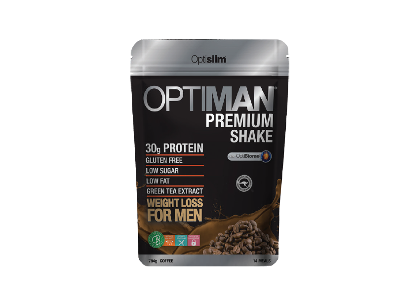 OptiMan Premium Shake Coffee 784g