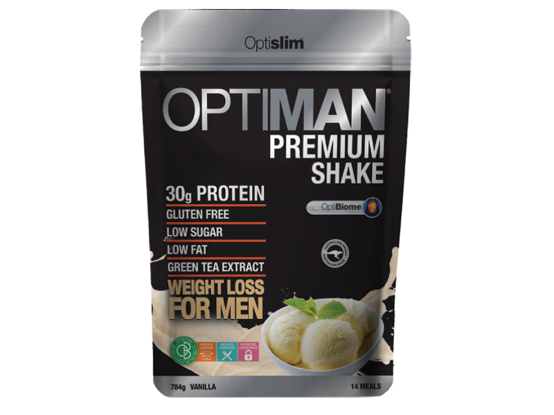 OptiMan Premium Shake Vanilla 784g
