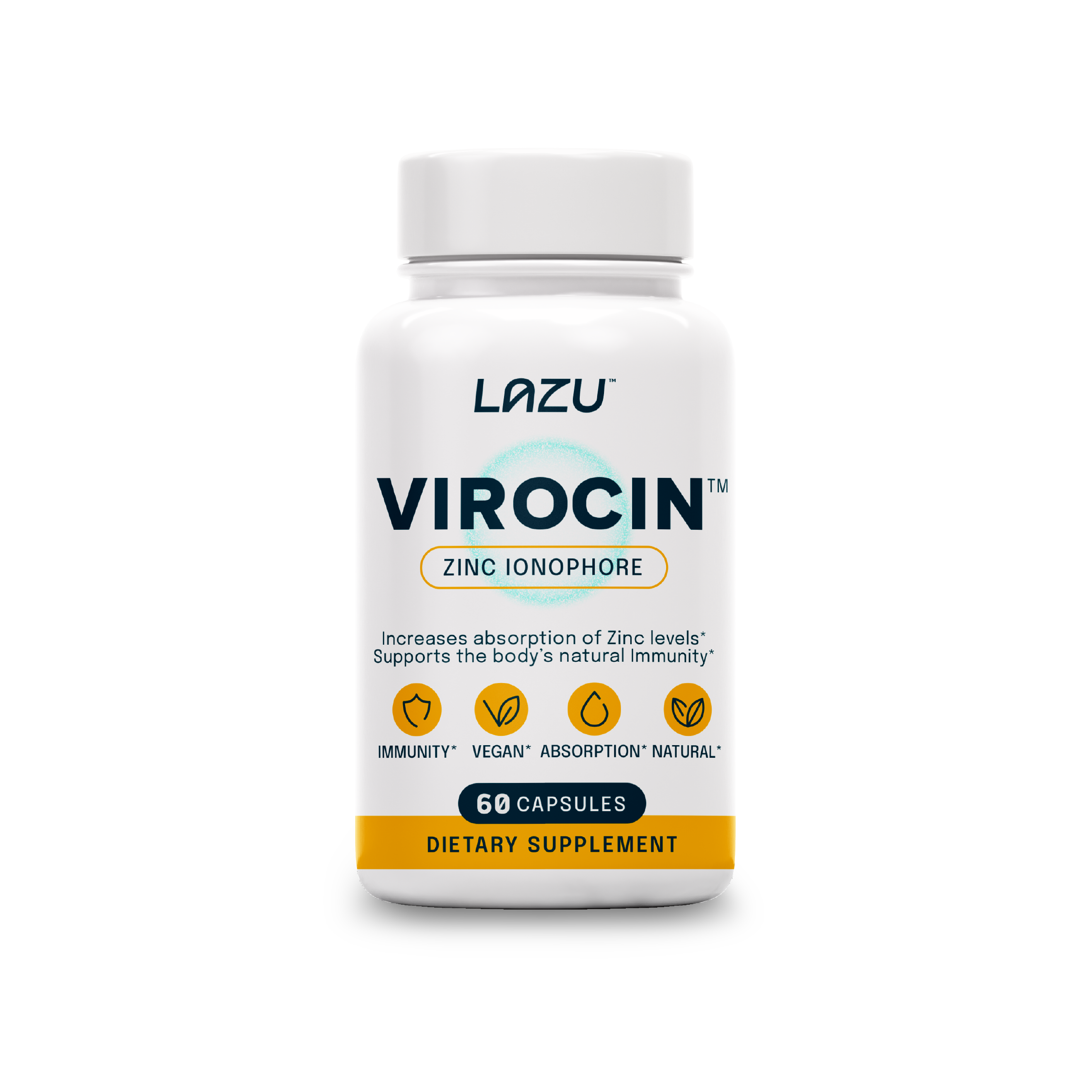 Lazu Virocin Zinc Ionophore 60caps