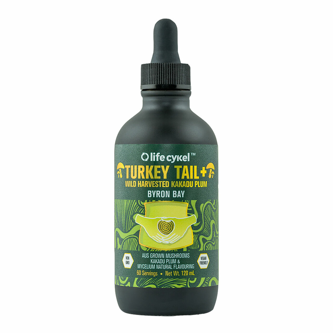 LIFE CYKEL Turkey Tail Mushroom Liquid 120ml