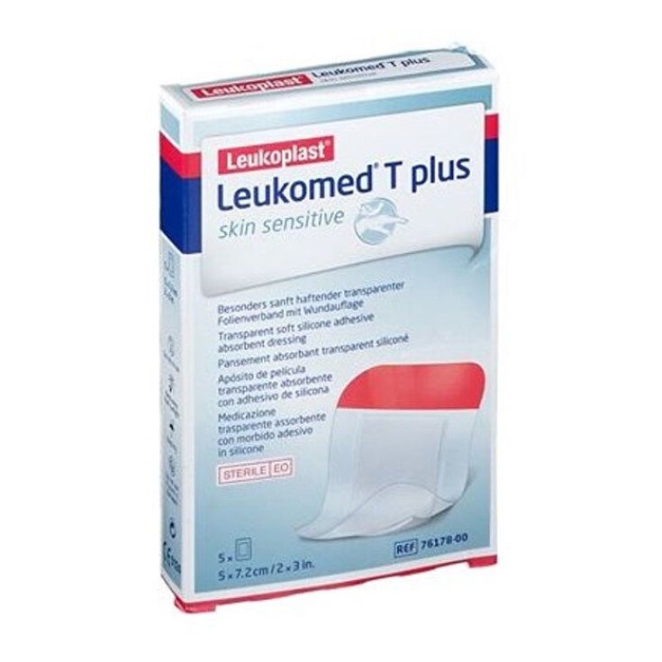 Leukomed T plus 5x7.2cm 5pk