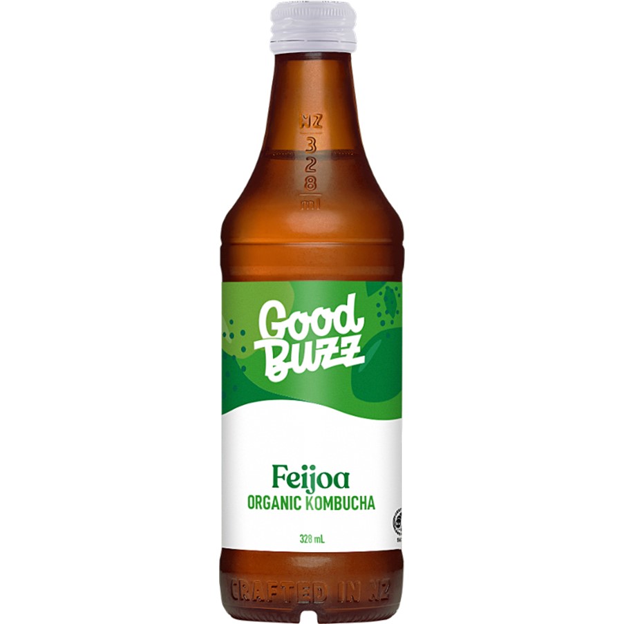 Good Buzz Feijoa Organic Kombucha 328ml