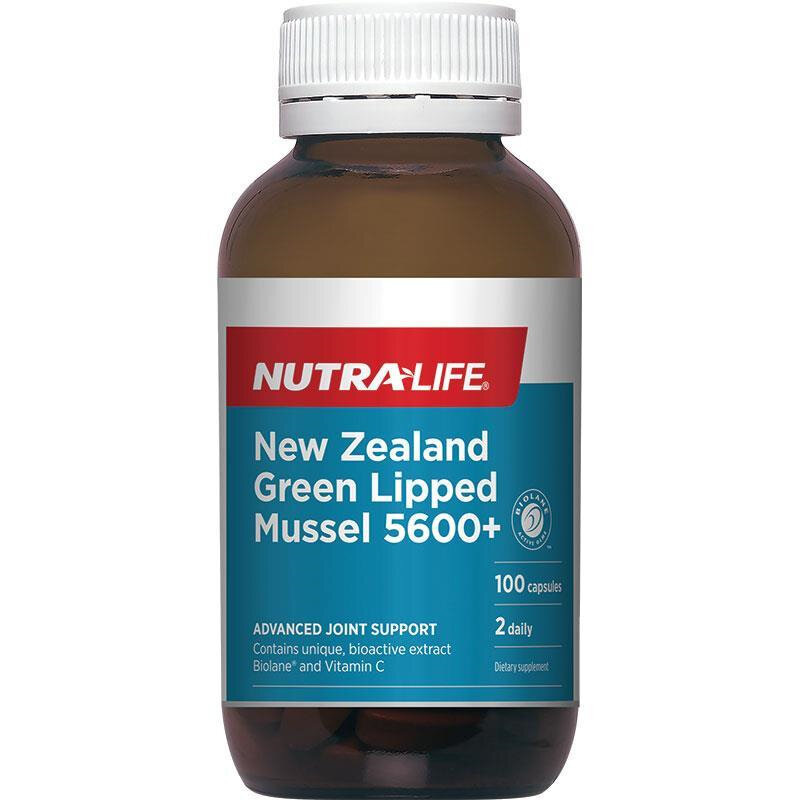 Nutra Life NZ Green Lipped Mussel 5600 100s