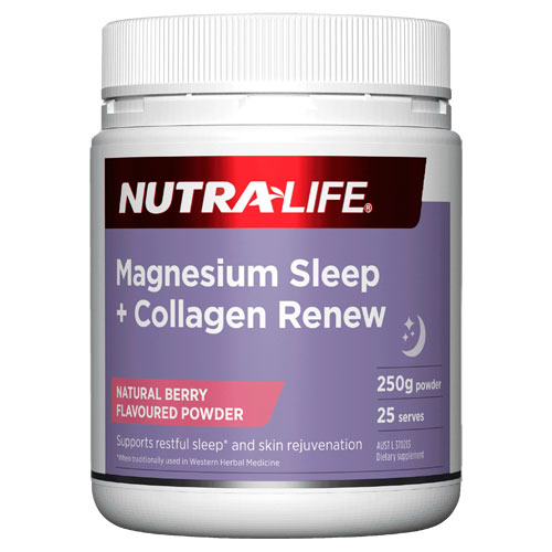 Nutra Life Mag deep sleep + collagen renew 250g