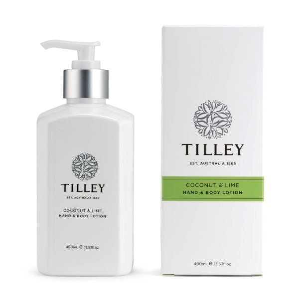 Tilley Hand & Body Lotion Coconut & Lime 400ml