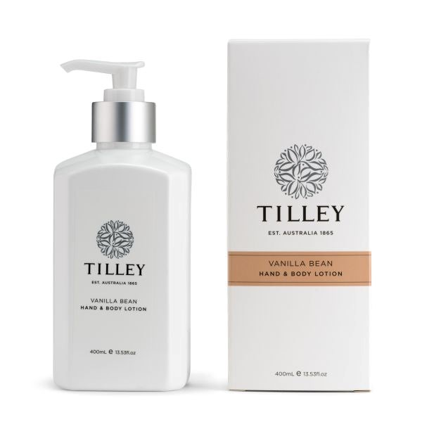 Tilley Hand & Body Wash Vanilla Bean 400ml