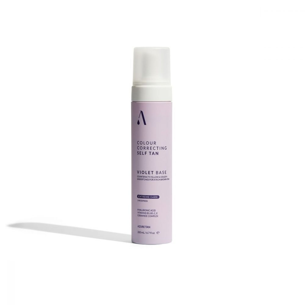 Azure Self Tan Mousse Violet base Extra Dark 200ml