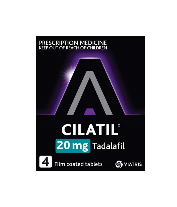4 Tadalafil tablets 20mg