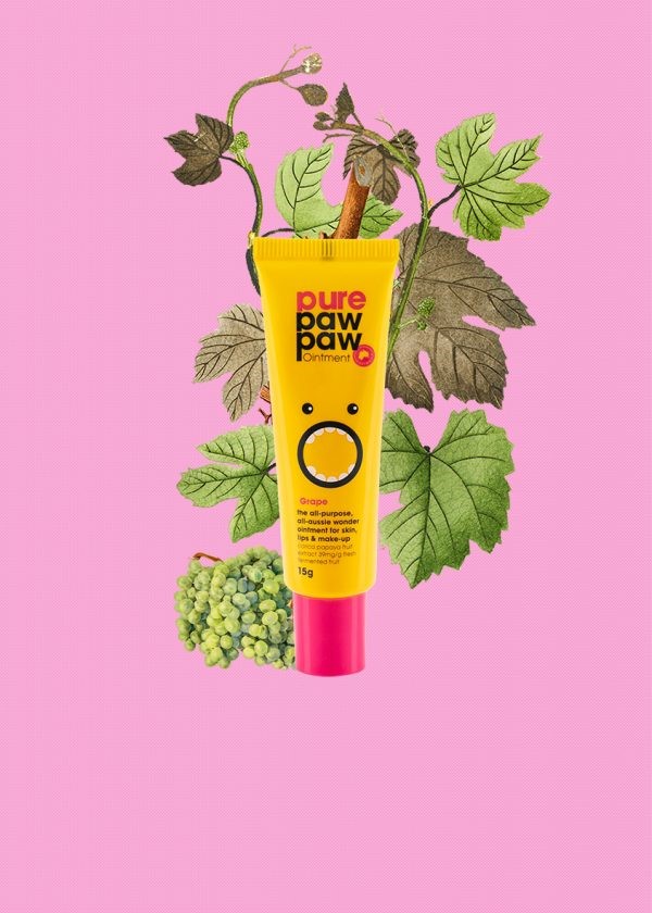 Pure Paw Paw Ointment DUO Grape 2pk