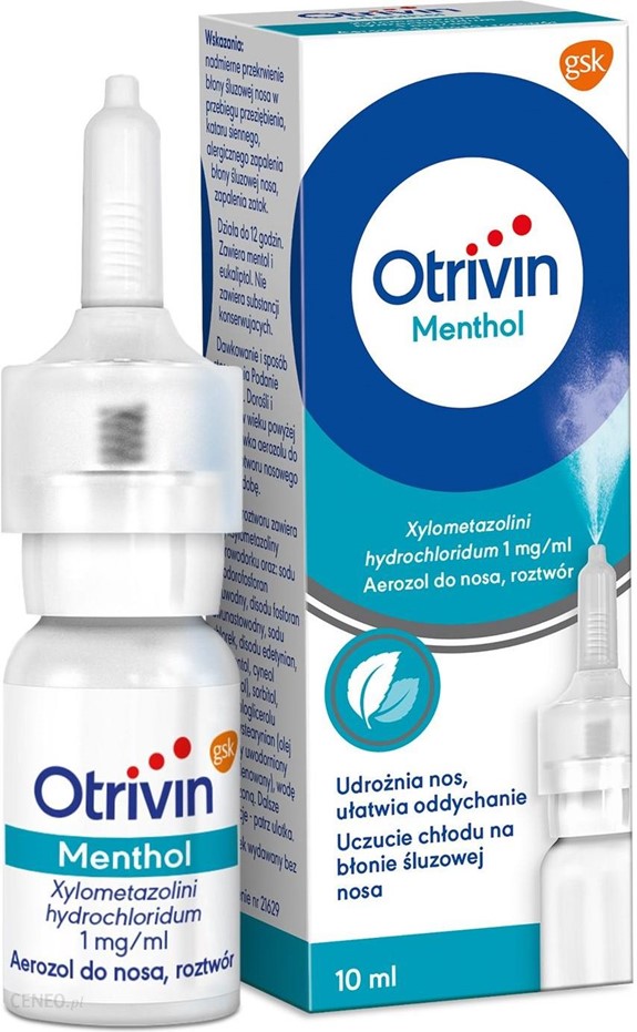 Otrivin Decongestant Nasal Spray Menthol